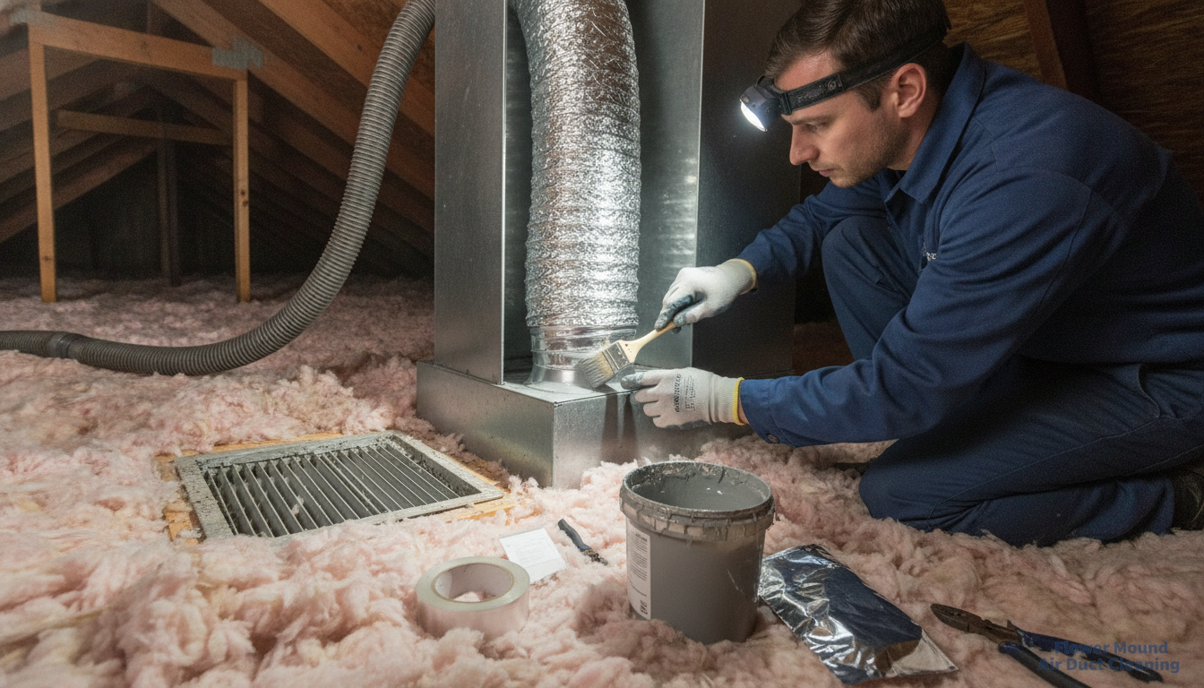Duct Inspection & Sealing in Addison